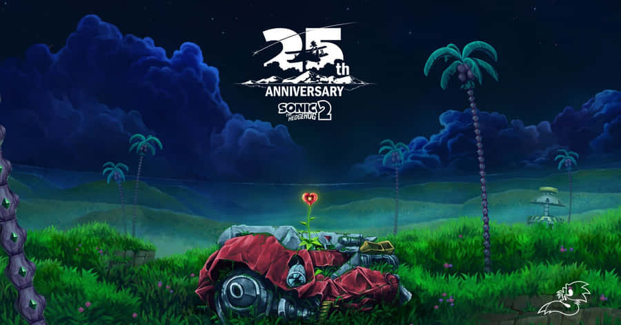 The Iconic Adventures Of Sonic And Tails Continue In Sonic 2 Hd. Wallpaper