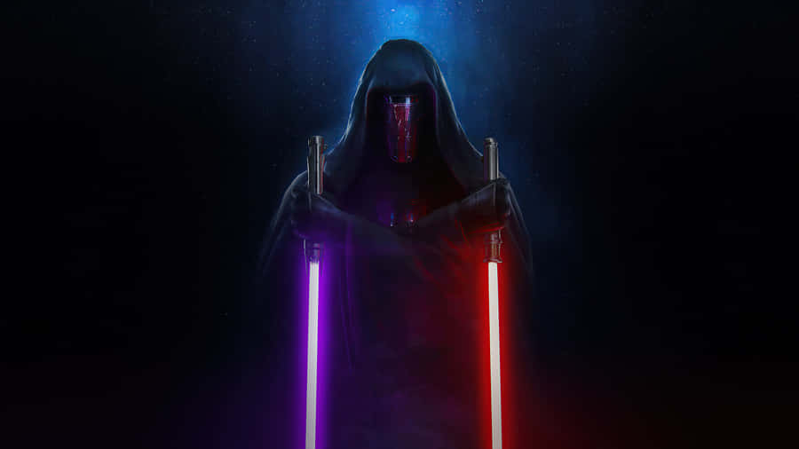 The Iconic Darth Revan From Star Wars Wallpaper