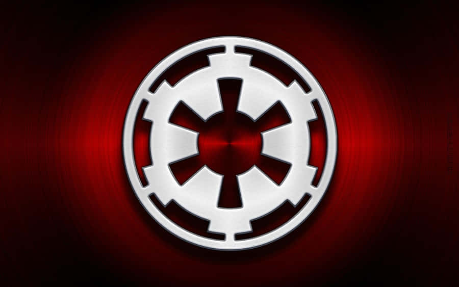 The Iconic Empire Logo Of The Star Wars Franchise Wallpaper