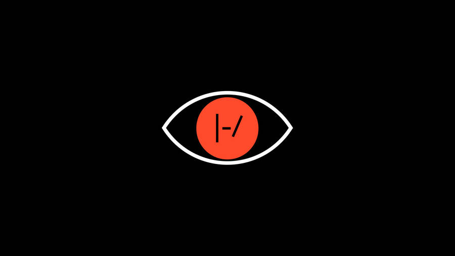 The Iconic Eye Logo Of Twenty One Pilots Wallpaper
