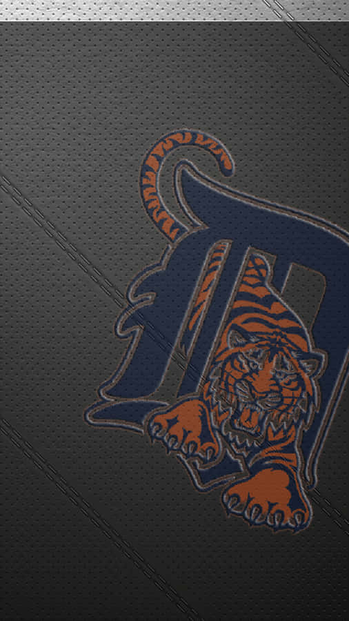 The Iconic Logo Of Detroit Tigers Baseball Team Wallpaper