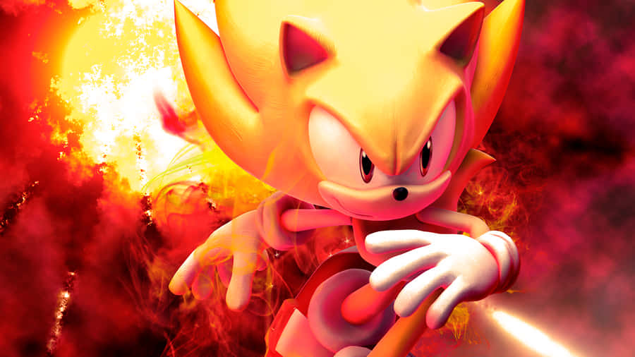 The Iconic Super Sonic Wallpaper