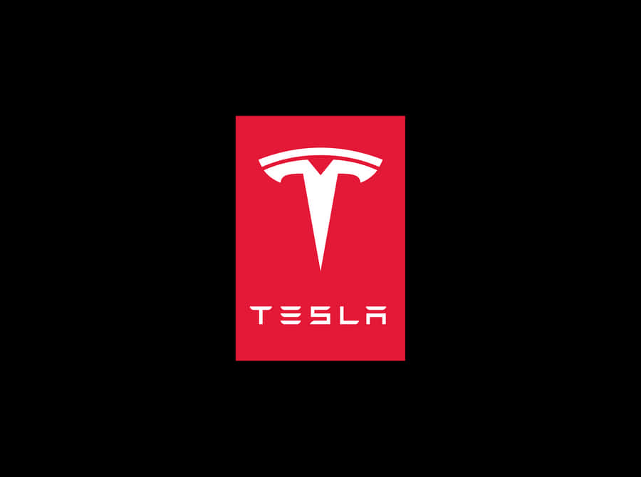 The Iconic Tesla Logo In 4k Resolution. Wallpaper