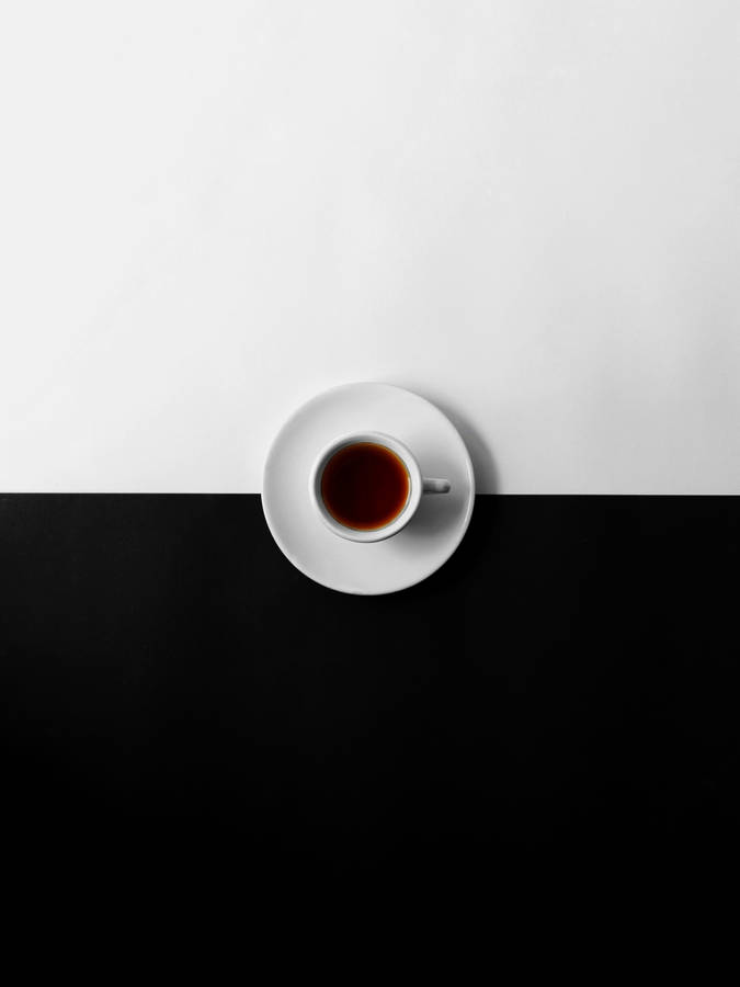 The Joy Of A Cup Of Coffee In Simple Pleasures Wallpaper