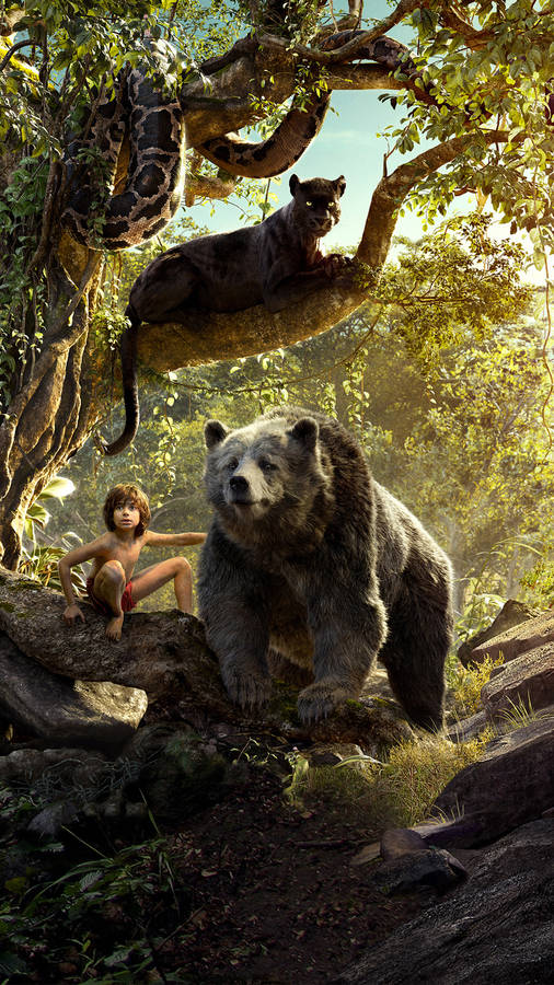 The Jungle Book Tree Wallpaper