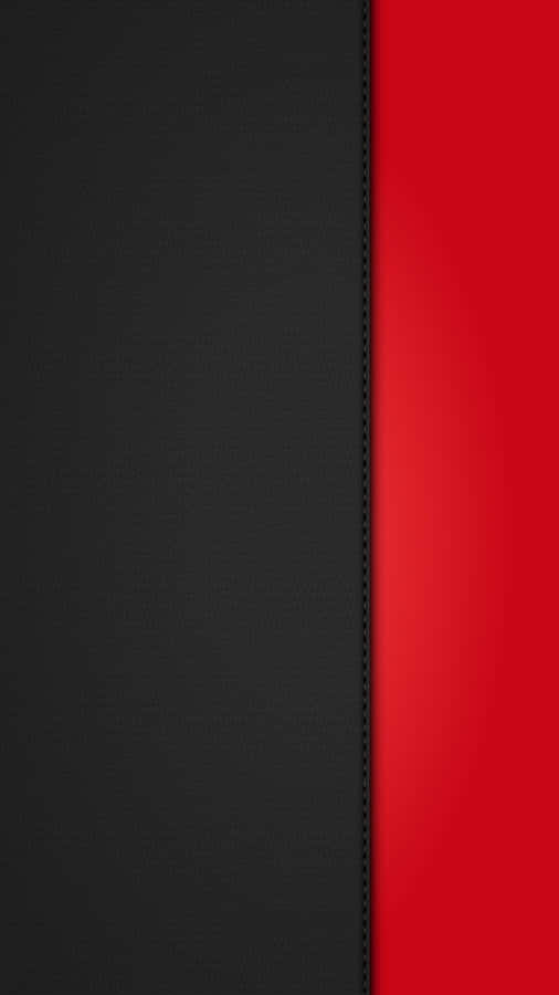The Latest Black Red Iphone With Sleek Design Wallpaper