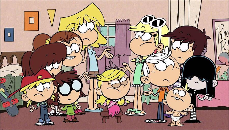 The Loud House Loud Siblings Wallpaper
