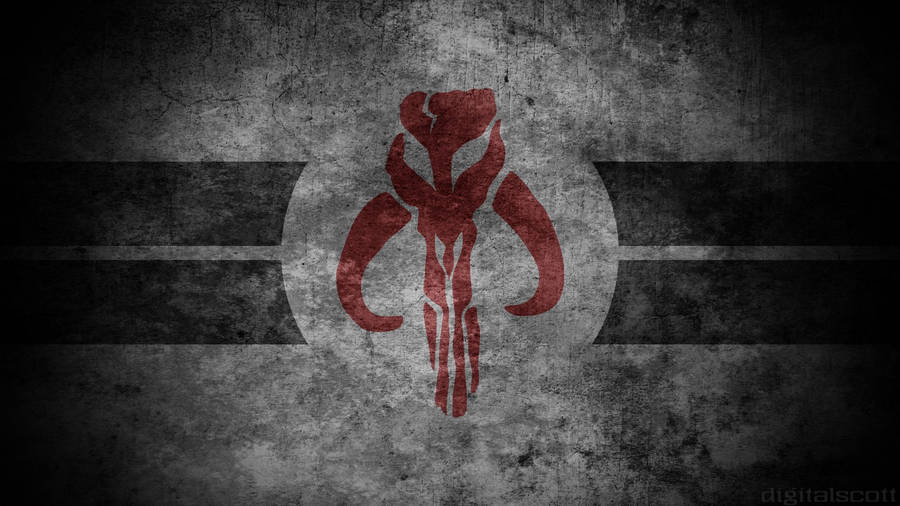 The Madalorian Dark Symbol Wallpaper