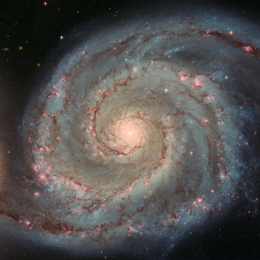 The Mesmerizing Whirlpool Galaxy In High Definition Wallpaper