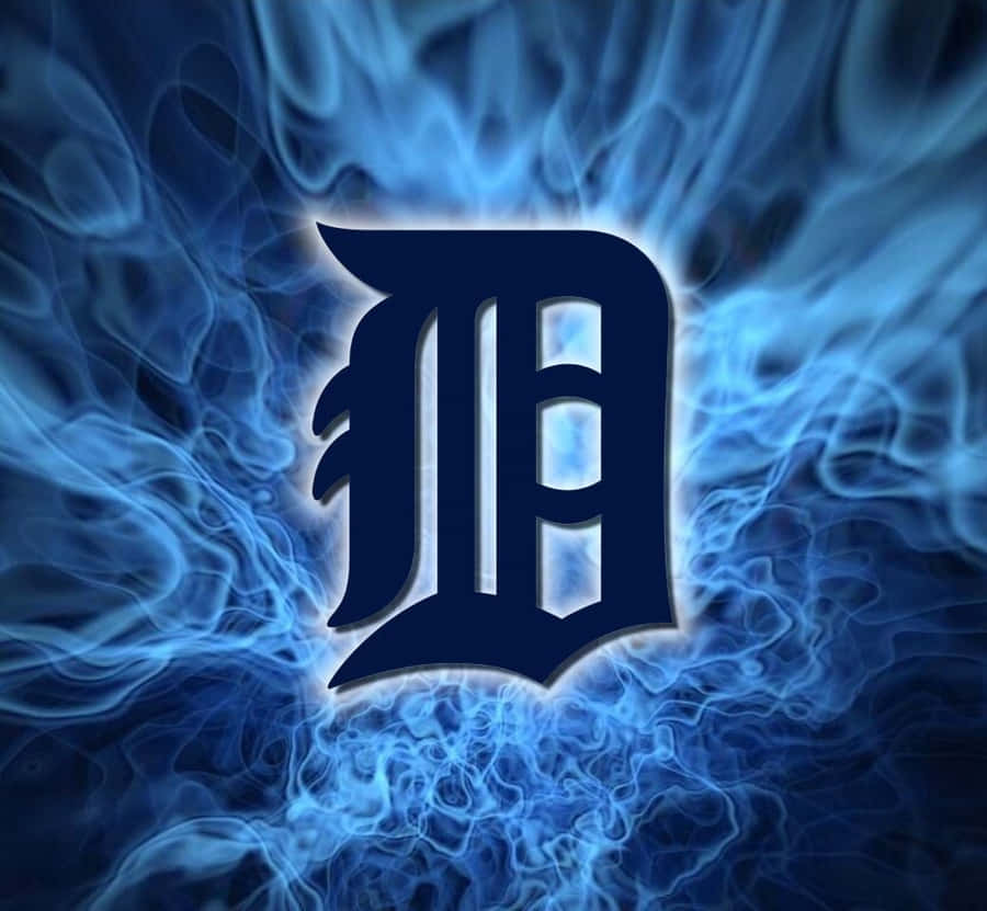 The Official Logo Of The Detroit Tigers Baseball Team Wallpaper