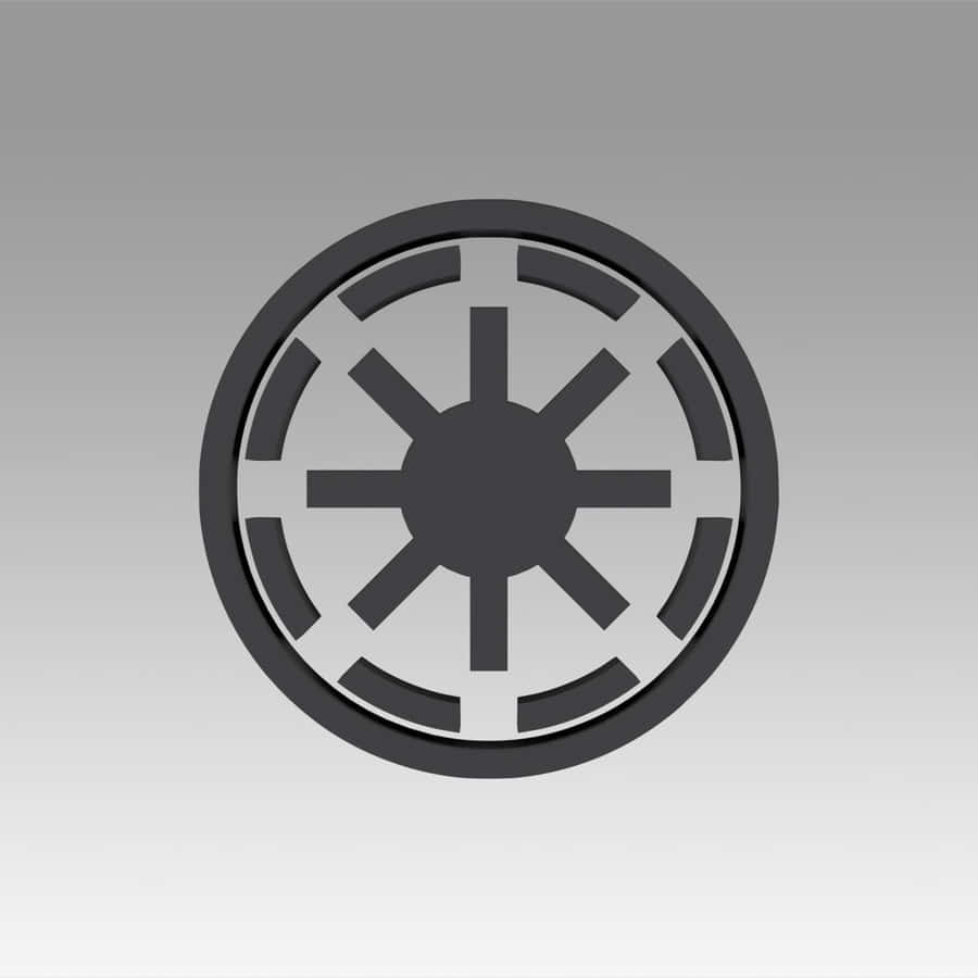 The Official Logo Of The Galactic Empire From The Star Wars Franchise. Wallpaper