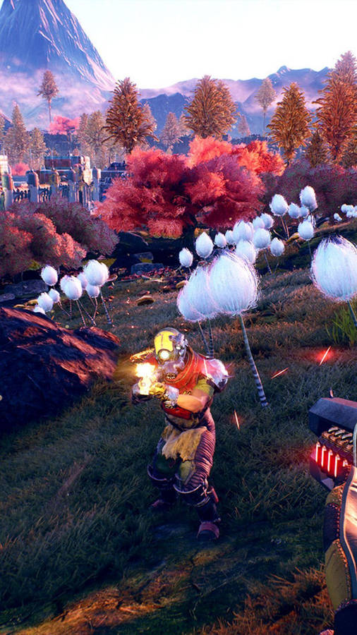 The Outer Worlds Roseway Gardens Wallpaper