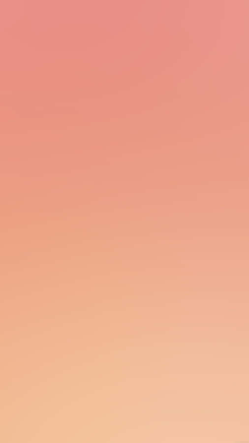 The Peach Iphone: Sleek, Stylish And Perfect For Your Communication Needs. Wallpaper