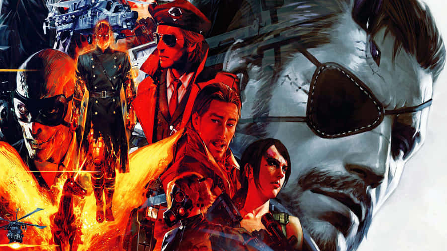 The Phantom Pain Metal Gear 4k Wallpaper