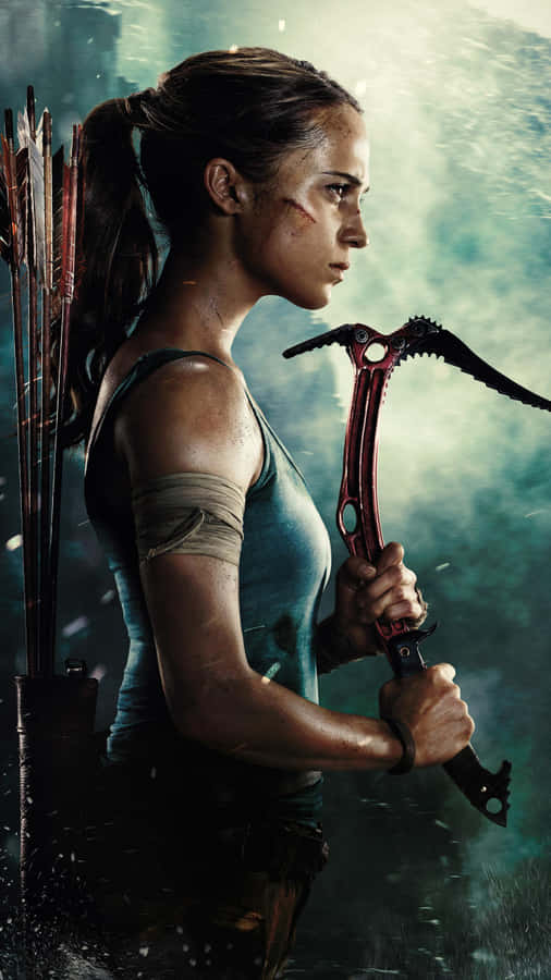 The Poster For Tomb Raider Wallpaper
