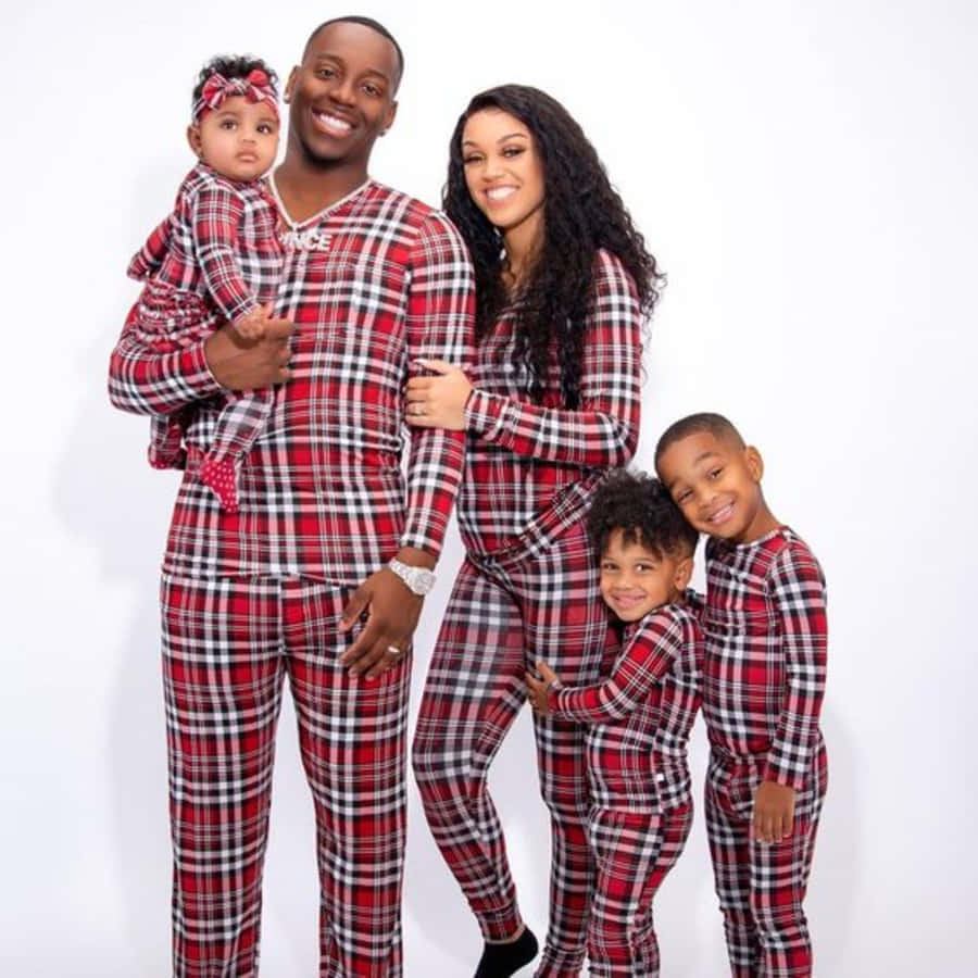 The Prince Family - A Loving And Joyful Family Wallpaper