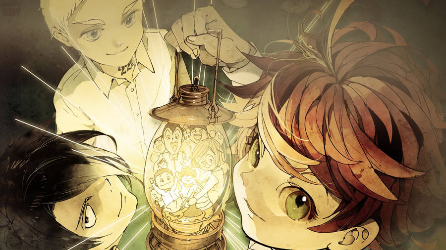 The Promised Neverland Grace Field Orphans Wallpaper