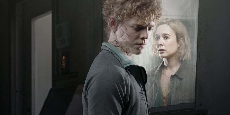 The Rain Series Distressed Characters Wallpaper