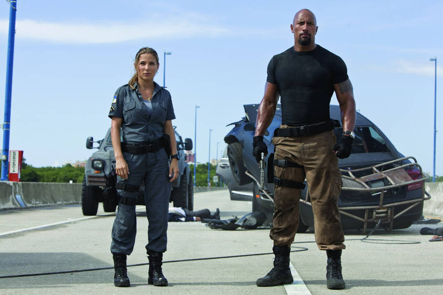 The Rock Fast Five Still Cut Wallpaper
