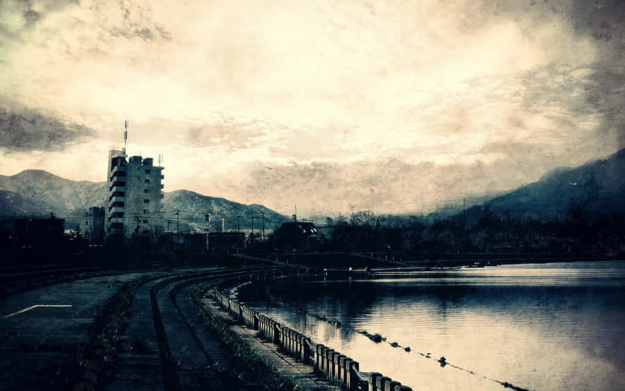 The Ruins Of A Once Alive City Wallpaper