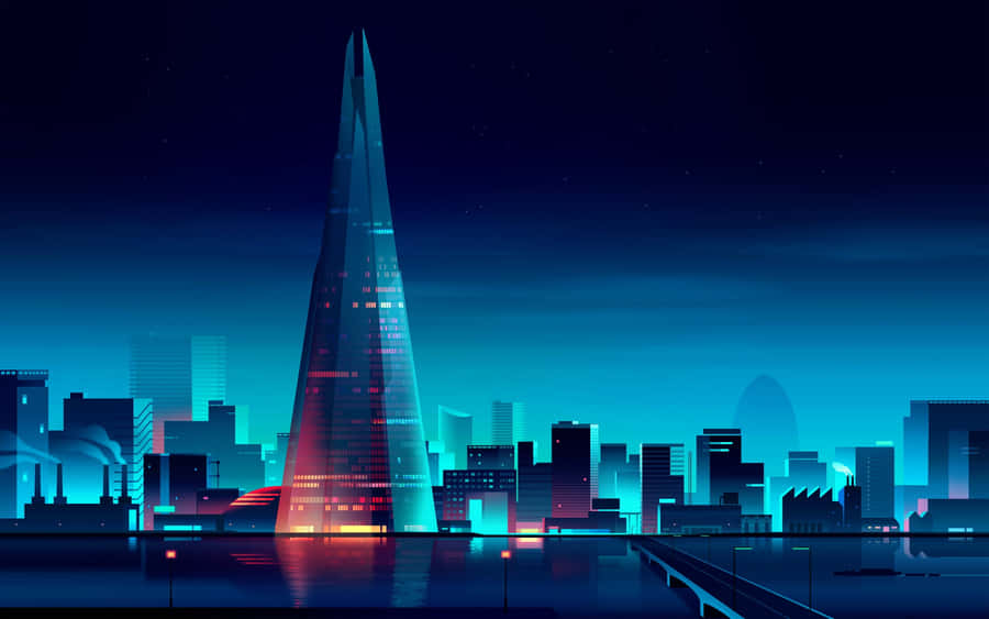 The Shard Digital Art Wallpaper