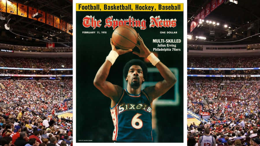 The Sporting News Julius Erving Wallpaper