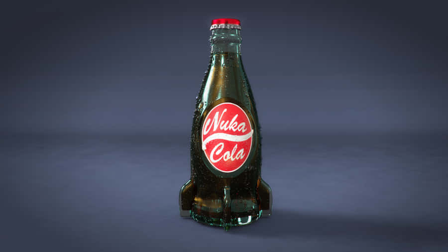 “the Taste Of Nuka Cola. Refreshing And Delicious!” Wallpaper