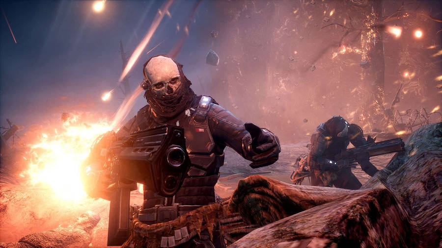 The Technomancer's Armor Will Keep You Safe In Outriders Wallpaper