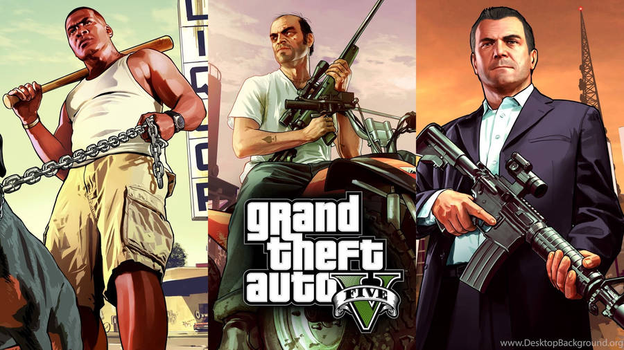 The Trio Of Gta 5 Wallpaper