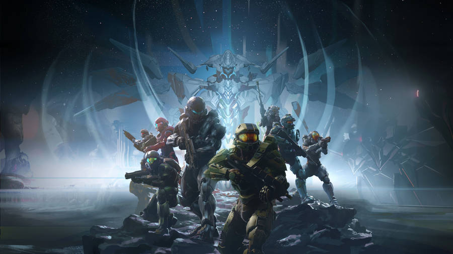 The Ultimate Guardians – Master Chief And Cortana Of The Halo Franchise Wallpaper