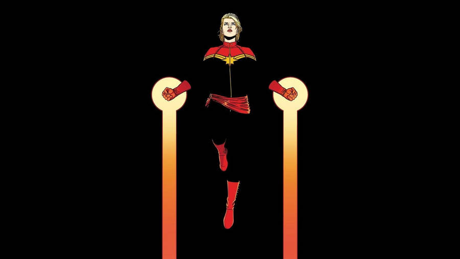 The Ultimate Superhero - Captain Marvel Wallpaper