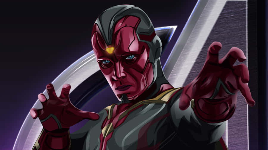 The Vision Avenger - Unleashed And Unabated Wallpaper
