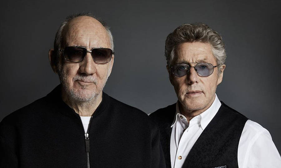 The Who Artists Pete Townshend And Roger Daltrey Wallpaper