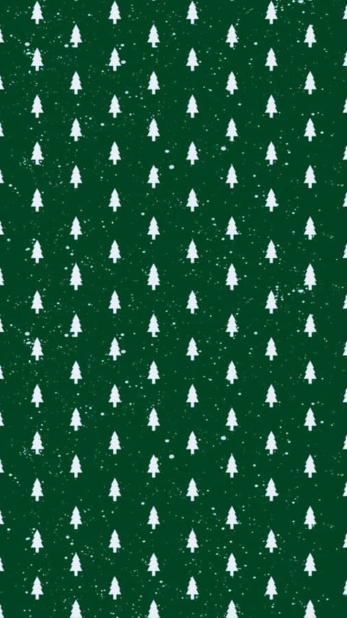 The Wonder Of A Traditional Dark Green Christmas Wallpaper