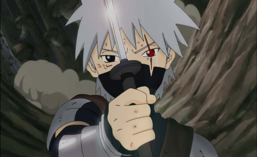 The Young And Ambitious Kakashi Hatake Wallpaper