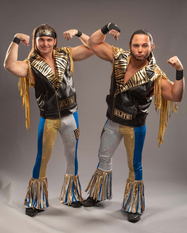 The Young Bucks Nick And Matt Jackson Photoshoot Wallpaper