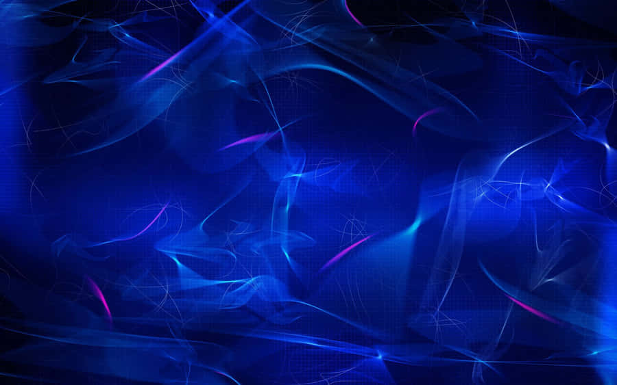 Thin Iridescent Smoke Blue Pc Wallpaper
