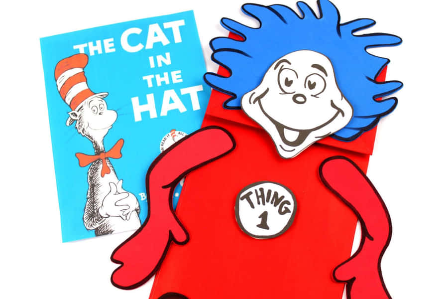 Thing1 Catinthe Hat Character Wallpaper
