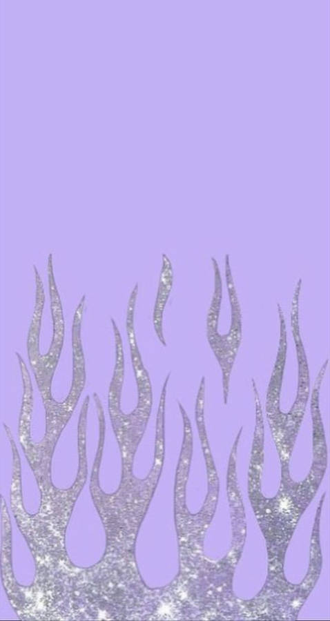 This Bold And Edgy Purple Baddie Looks Ready To Make A Statement. Wallpaper