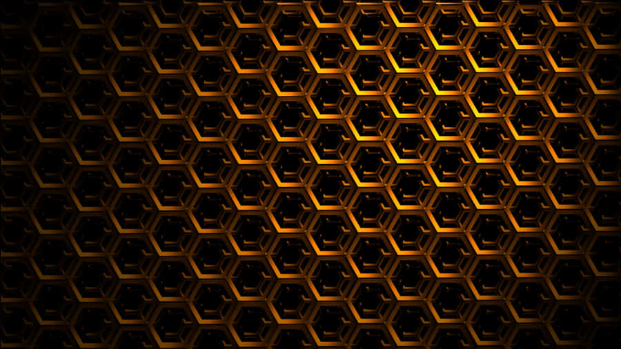 Three-dimensional Hexagon 4k Wallpaper. Wallpaper