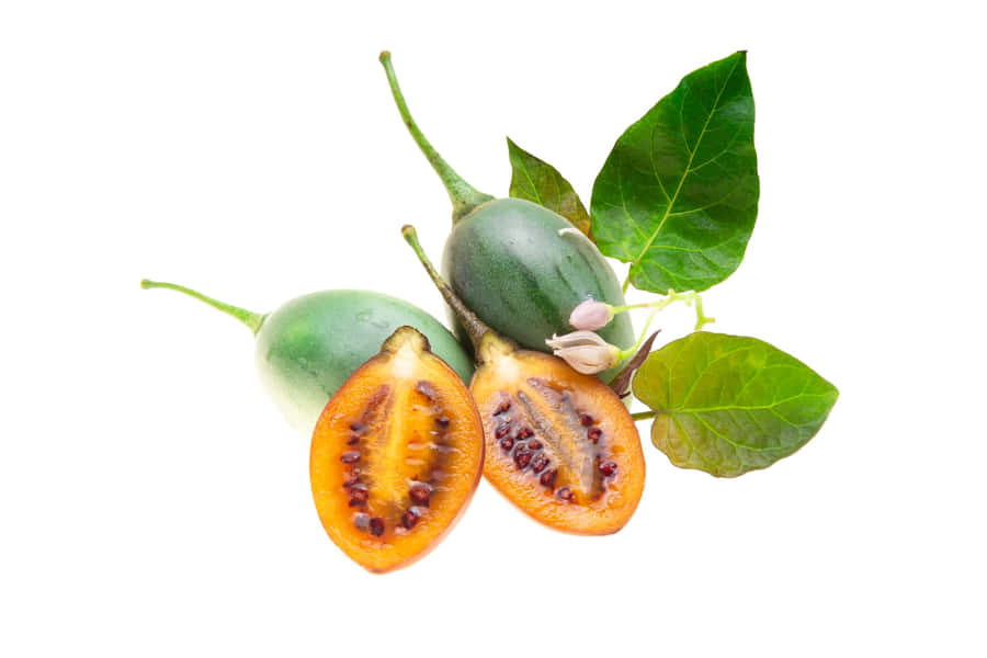 Three Green Tamarillo Fruits Photography Wallpaper