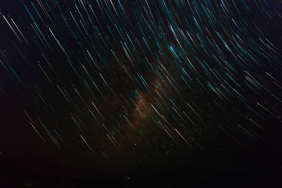 Time Lapse Photo Of Stars Wallpaper