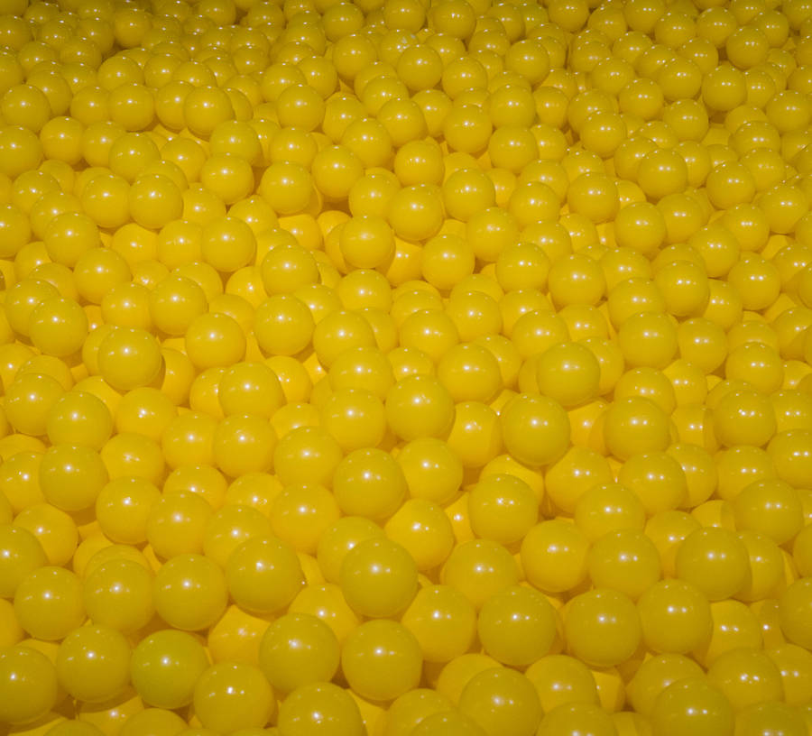 Tiny Yellow Balls Wallpaper
