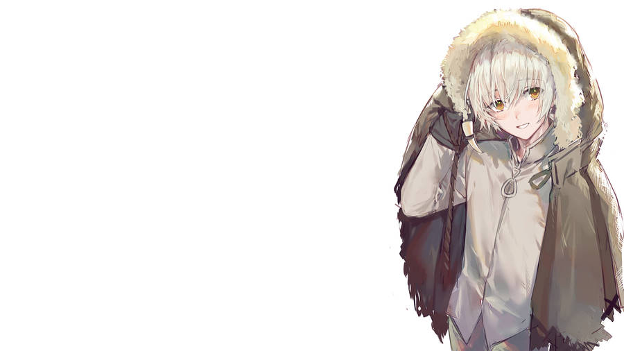 To Your Eternity Fushi Wearing Jacket Wallpaper