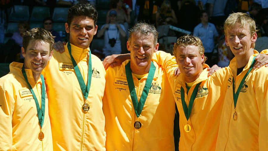 Todd Woodbridge And Team Australia Wallpaper