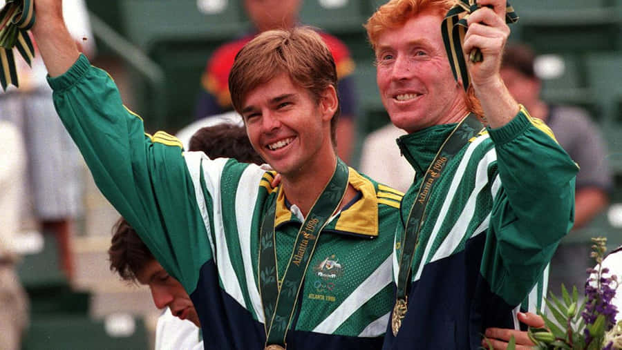 Todd Woodbridge At Summer Olympics Wallpaper