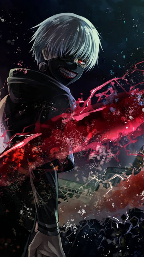 Tokyo Ghoul Kaneki Ken Top Iphone Hd Wallpaper