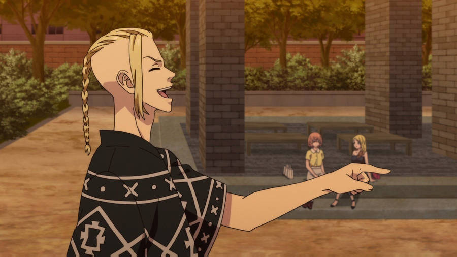 Tokyo Revengers Draken Laughing Wallpaper