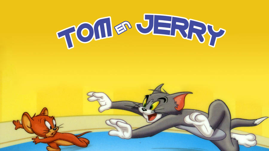 Tom And Jerry 4k House Chase Wallpaper