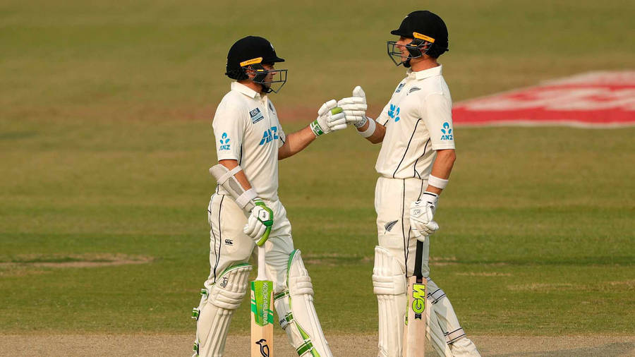 Tom Latham Fist Bump Wallpaper